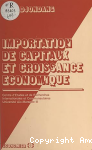 Importation de capitaux et croissance économique